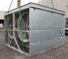 Used Baltimore Aircoil BAC Series V Evaporative Condenser, Nominal 541 Tons, Model VC2-541. Galvanized steel housing. Dual axial fan, each approximate 60” diameter, both driven by a 30 hp, 3/60/208-2...