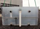Used Baltimore Aircoil BAC Series V Evaporative Condenser, Nominal 541 Tons, Model VC2-541. Galvanized steel housing. Dual axial fan, each approximate 60” diameter, both driven by a 30 hp, 3/60/208-2...