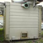 Used Tower Tech Cooling Tower, Approximate Tons, Model EF-378-301, Fiberglass Construction. Rated gallons per minute. Includes misc piping and legs.
