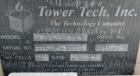 Used Tower Tech Modular Cooling Tower, approximately 2000 tons, model TTEF-288-319, fiberglass construction. Triple cell unit. Total 6000 gallons per minute, HWT-95.00, CWT-85.00, WBT-78.00. Includes...