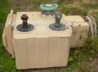 Used Tower Tech Cooling Tower, Model TTMT-288-319, fiberglass construction. Rated gallons per minute. Includes misc piping and legs.