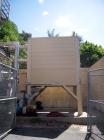 Used Tower Tech Inc. Cooling Tower, 133 Tons, Model TTMT-72-319, Fiberglass Construction. Single cell, (2) approximately 42
