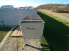 Used Tower Tech Cooling Tower, Model TTXE-061975. Water collection system, Flow-Thru basin, variable flow rotary spray nozzle flows ~100-300 gpm/nozzle at 0.5  1.5 psi. (6) 7.5 hp fan motor, 860 rpm,...