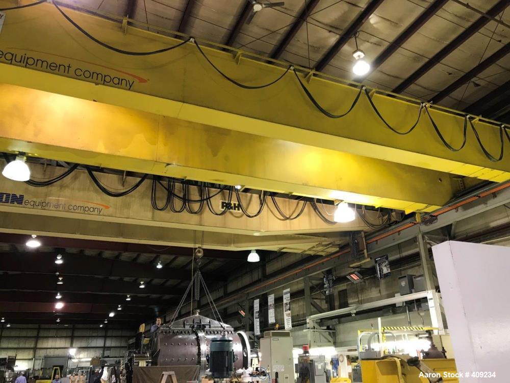 Used Kranco Overhead Bridge Crane, 35 Ton. 90' Span