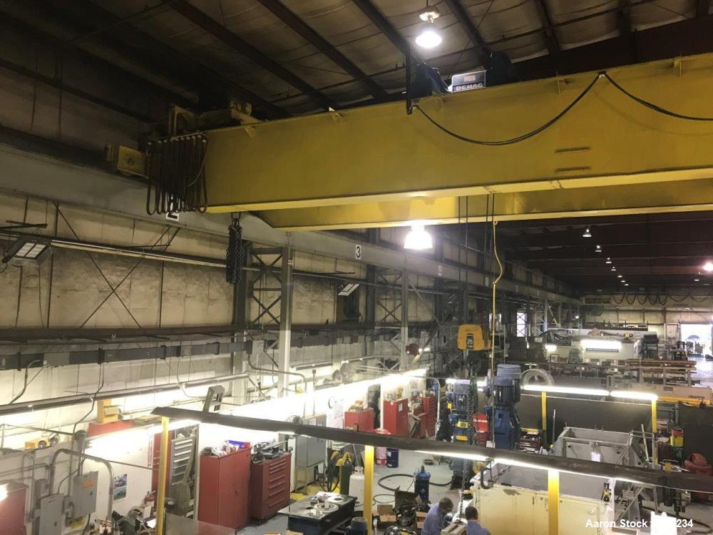Used Kranco Overhead Bridge Crane, 35 Ton. 90' Span
