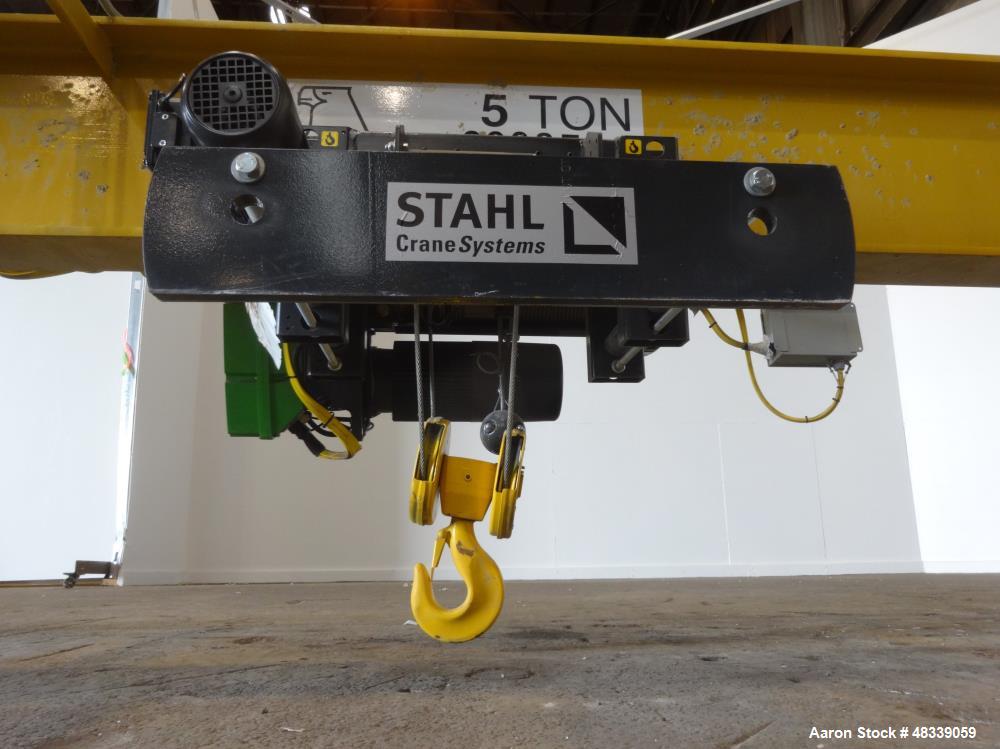 Unused- American Equipment Co. Overhead Indoor Crane, 5 Ton, with a 136" Span.