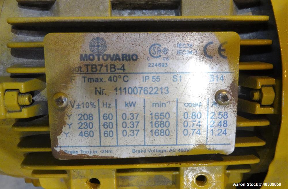 Unused- American Equipment Co. Overhead Indoor Crane, 5 Ton, with a 136" Span.