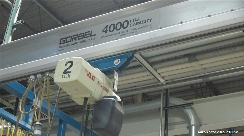 Used- Gorbel 4000 Pound Crane System