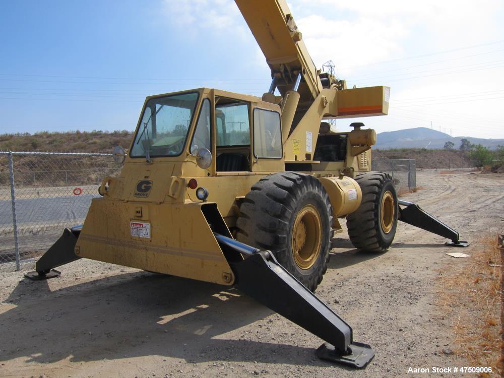 Used Grove Crane, Model RT58D. 20 Ton.