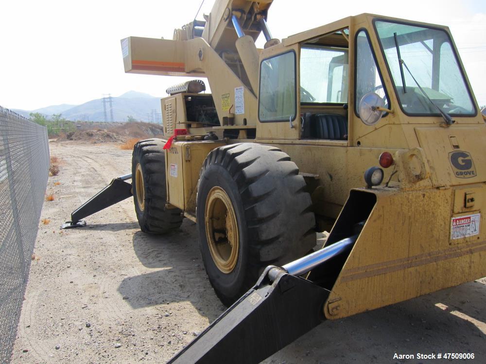 Used Grove Crane, Model RT58D. 20 Ton.