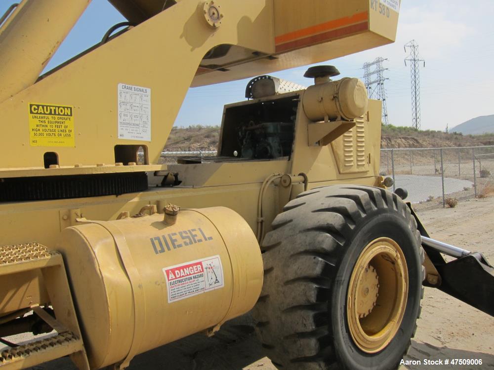 Used Grove Crane, Model RT58D. 20 Ton.