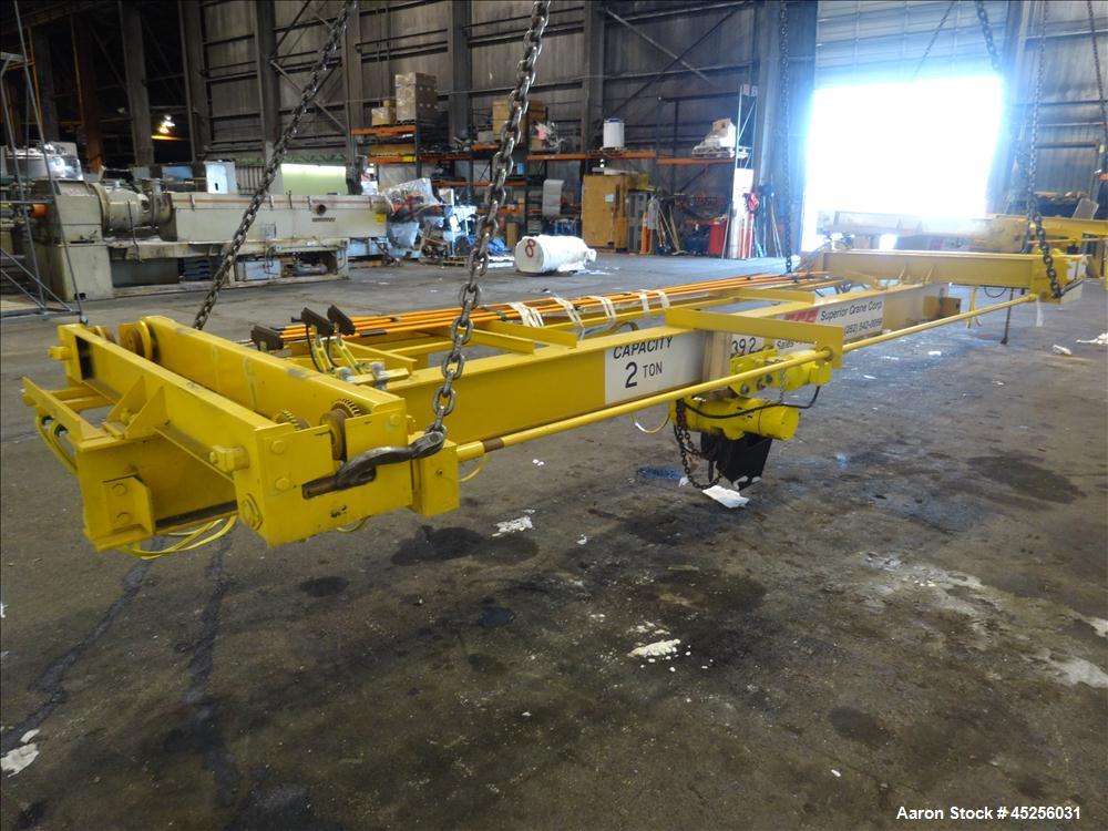 Used SCC Superior Crane Bridge Crane. 4,000 poun