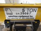 Unused- American Equipment Co. Overhead Indoor Crane, 5 Ton, with a 136