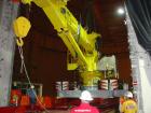 Used Allied Marine Crane, Model TB 80-70.  60,000 lb max rated load.  30 ft/min max hoist speed, 0.25 rpm max swing speed, adjustable swing arc, 3/4