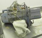 Used Demag 1/2 Ton Hoist, Type K5-500-K-V1F4, Chain 5 x 15. .85 KW, 3/50/415 Volt, 2770/665 RPM. Includes button controls.