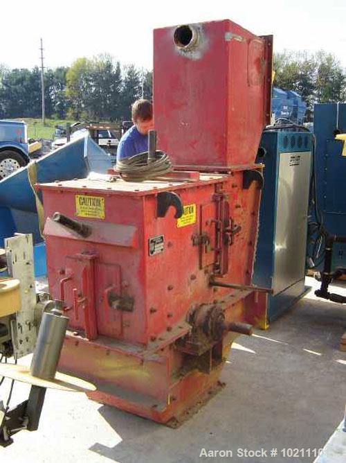 Used-20 HP Hazamag Impact Crusher, Model APS-0604. Typically used as a secondary impactor to crush medium-hard materials dow...