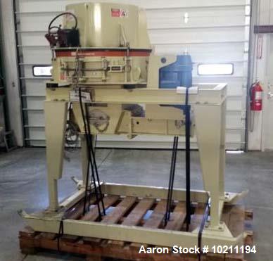 Unused- Metso Minerals Barmac Vertical Shaft Impactor VSI Crusher, Model B3100SE. 20hp, 208-230/460 volt, 3520 rpm, 60hz, 3 phase.
