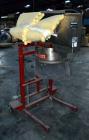 Used C.S. Bell Glass Crusher, Model HMG-05P-MSS, Stainless Steel.  Rated capacity over 2 tons per hour, accepts containers up to 1 gallon size.  Fits over 30 and 55 gallon standard drums. Mounted on ...