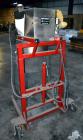 Used C.S. Bell Glass Crusher, Model HMG-05P-MSS, Stainless Steel.  Rated capacity over 2 tons per hour, accepts containers up to 1 gallon size.  Fits over 30 and 55 gallon standard drums. Mounted on ...