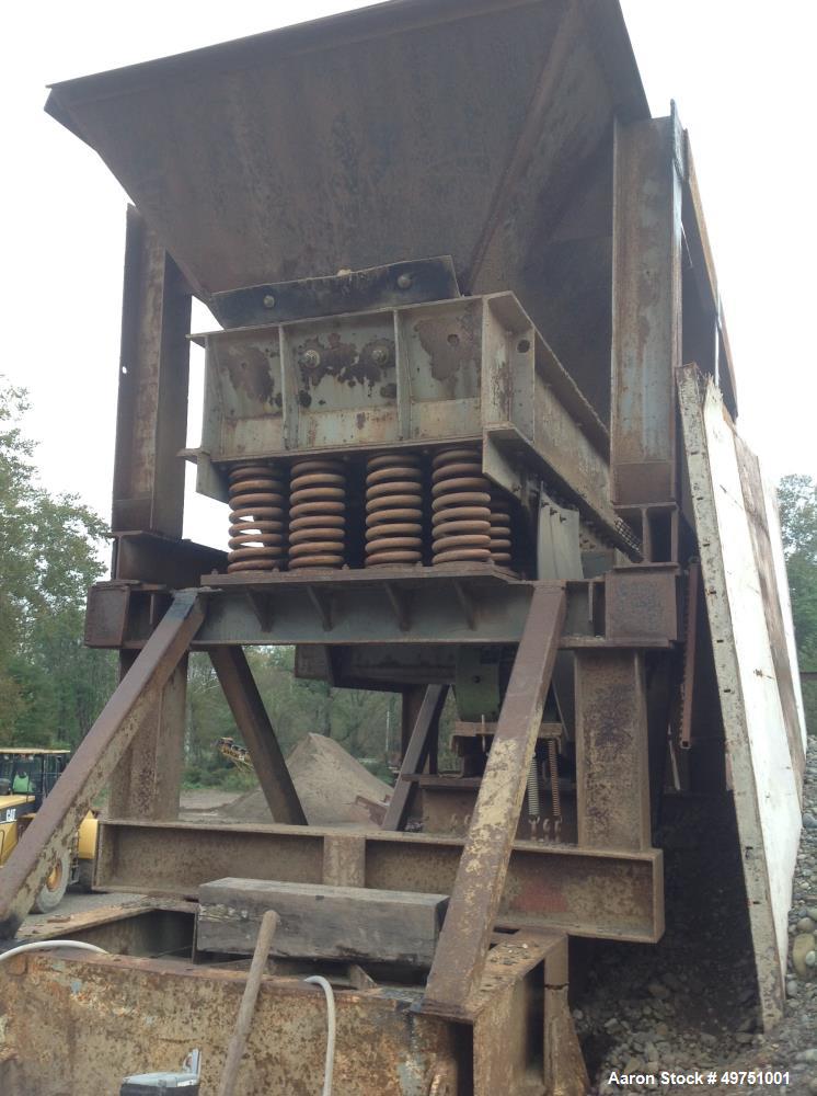 Used Portable Jaw Crusher, Model 2036