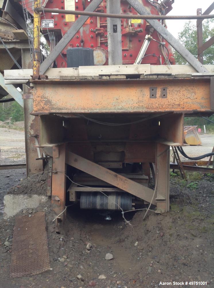 Used Portable Jaw Crusher, Model 2036