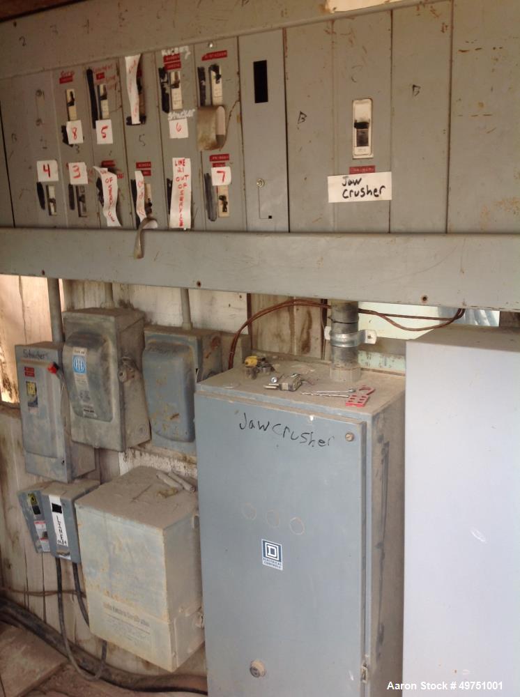 Used Portable Jaw Crusher, Model 2036