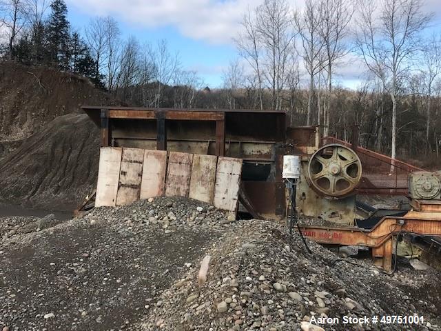 Used- Portable Jaw Crusher, Model 2036