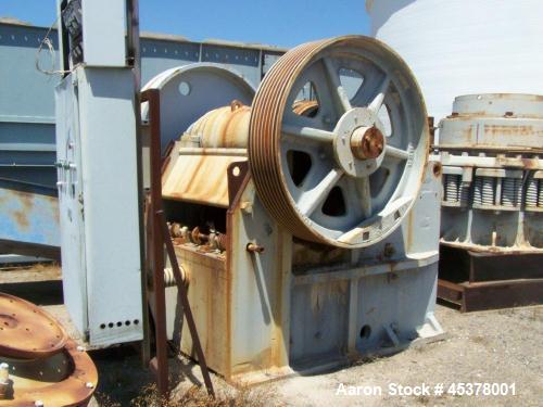 Used Cedar Rapids Roller Bearing Jaw Crusher