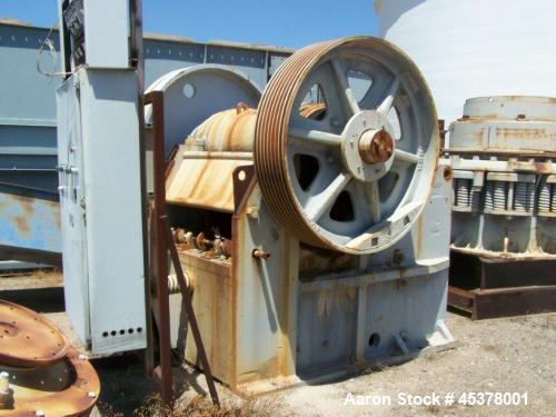 Used- Cedar Rapids Roller Bearing Jaw Crusher