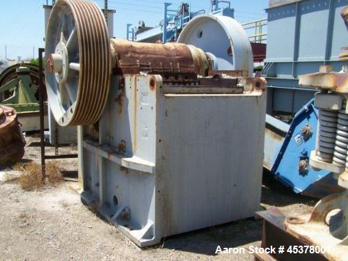 Used Cedar Rapids Roller Bearing Jaw Crusher