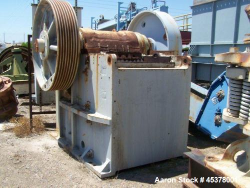 Used- Cedar Rapids Roller Bearing Jaw Crusher