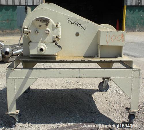 Used McCool Laboratory Disc Pulverizer and Denver Equipment Laboratory Jaw Crusher, carbon steel. McCool disc pulverizer, model 6-1/2F. Approximate 60 pound an hour capacity, 1/4" feed, product mesh ...