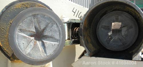 Used McCool Laboratory Disc Pulverizer and Denver Equipment Laboratory Jaw Crusher, carbon steel. McCool disc pulverizer, model 6-1/2F. Approximate 60 pound an hour capacity, 1/4" feed, product mesh ...