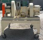 Used McCool Laboratory Disc Pulverizer and Denver Equipment Laboratory Jaw Crusher, carbon steel. McCool disc pulverizer, model 6-1/2F. Approximate 60 pound an hour capacity, 1/4
