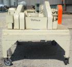 Used McCool Laboratory Disc Pulverizer and Denver Equipment Laboratory Jaw Crusher, carbon steel. McCool disc pulverizer, model 6-1/2F. Approximate 60 pound an hour capacity, 1/4