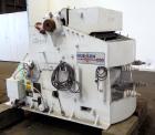 Used Kue Ken Jaw Crusher, Model 10 X 36, Carbon Steel.  Approximate feed 10” x 36”. Capacity in short tons per hour 1” at 32-50, 3” at 95-135.  Requires motor.  RPM range 350-390.
