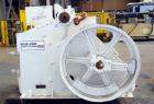 Used Kue Ken Jaw Crusher, Model 10 X 36, Carbon Steel.  Approximate feed 10” x 36”. Capacity in short tons per hour 1” at 32-50, 3” at 95-135.  Requires motor.  RPM range 350-390.