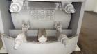 Used Kue Ken Jaw Crusher, Model 10 X 36, Carbon Steel.  Approximate feed 10” x 36”. Capacity in short tons per hour 1” at 32-50, 3” at 95-135.  Requires motor.  RPM range 350-390.