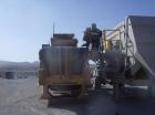 USED: Kue-Ken 25 x 42 Big Bite portable jaw crusher with SimplicityEngineering 46 x 16 VGF removable feeder hopper. 42
