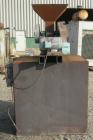 Used Morse Brothers Machinery 4 x 6 jaw crusher, carbon steel. Top feed hopper. Approximate capacity range of 400-900 pounds per hour reducing product to 1/4