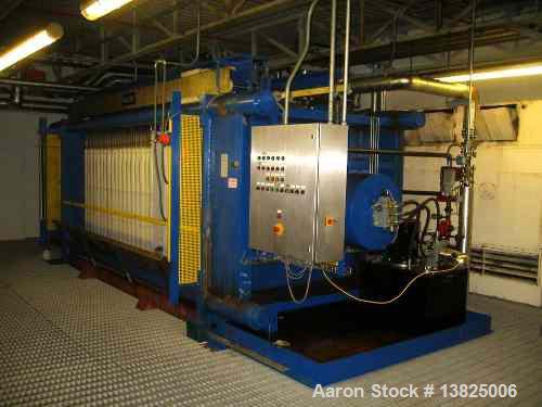 Used Fractionation system supplied by DeSmet. Includes 6 vertical stainless steel crystallizers and Filox  membrane filler (made in Germany) with 18 polypropylene plates. Built in 2000. Capacity 5 MT...