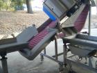 Used Euro-Machines Destemmer-Crusher, Model Scharfenberger Euroselect. Approximate 3-5 tons per hour, stainless steel (304) frame construction. Four soft destem finger rollers in staggered configurat...