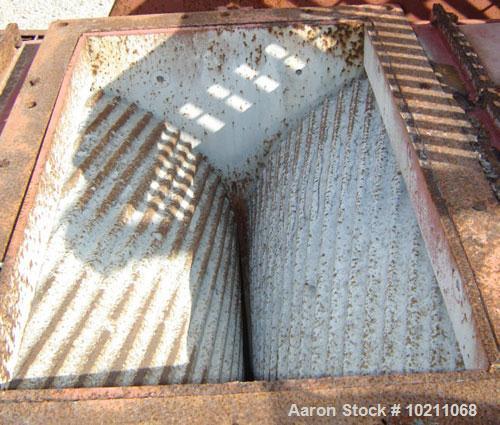 Used Gruendler Dual Roll Crusher.  Rolls are 24" wide X approximately 16" diameter. Each roll is driven by a separate 15 hp, 460 volt AC motor with belt drive mechanism. Unit comes with two electrica...