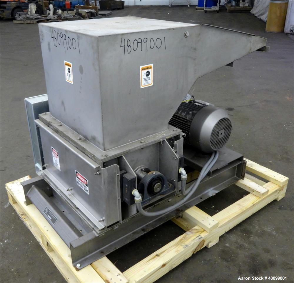 Used Machine and Process Design Single Rotor Crusher.