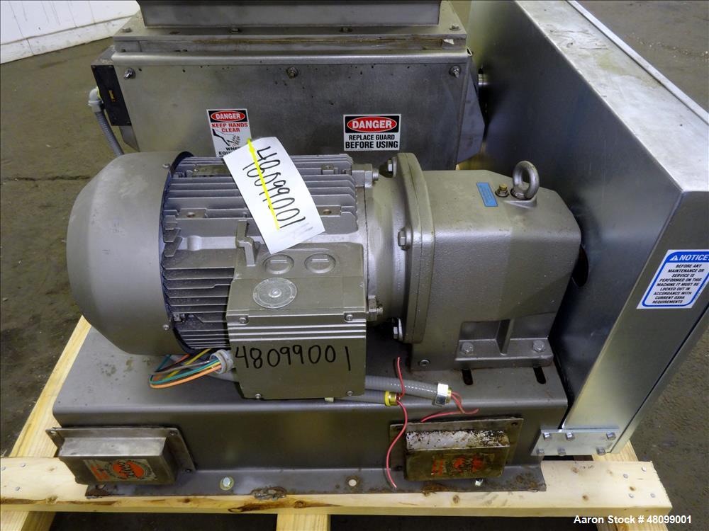 Used Machine and Process Design Single Rotor Crusher.