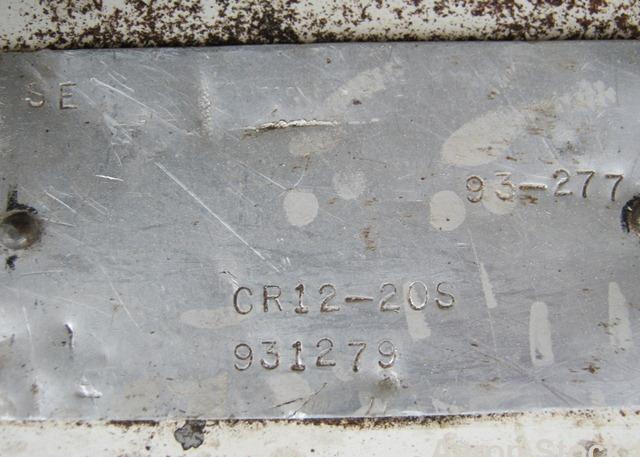 Used Scott Dominator Crusher, Model CR12-20S.  12" x 20" ionlet, rotor blades are 1/2" thick, distance between stationary bar on side of housing 1". 1/4" gap betwee rotor blade and stationary bar dur...