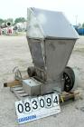 USED: Prater Double Roll Crusher, model 1FA, 304 stainless steel. (2) 3