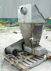 USED: Prater Double Roll Crusher, model 1FA, 304 stainless steel. (2) 3