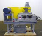 Used Sturtevant Roll Crusher, Model 8 X 5, Carbon Steel.
