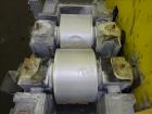 Used Sturtevant Roll Crusher, Model 8 X 5, Carbon Steel.